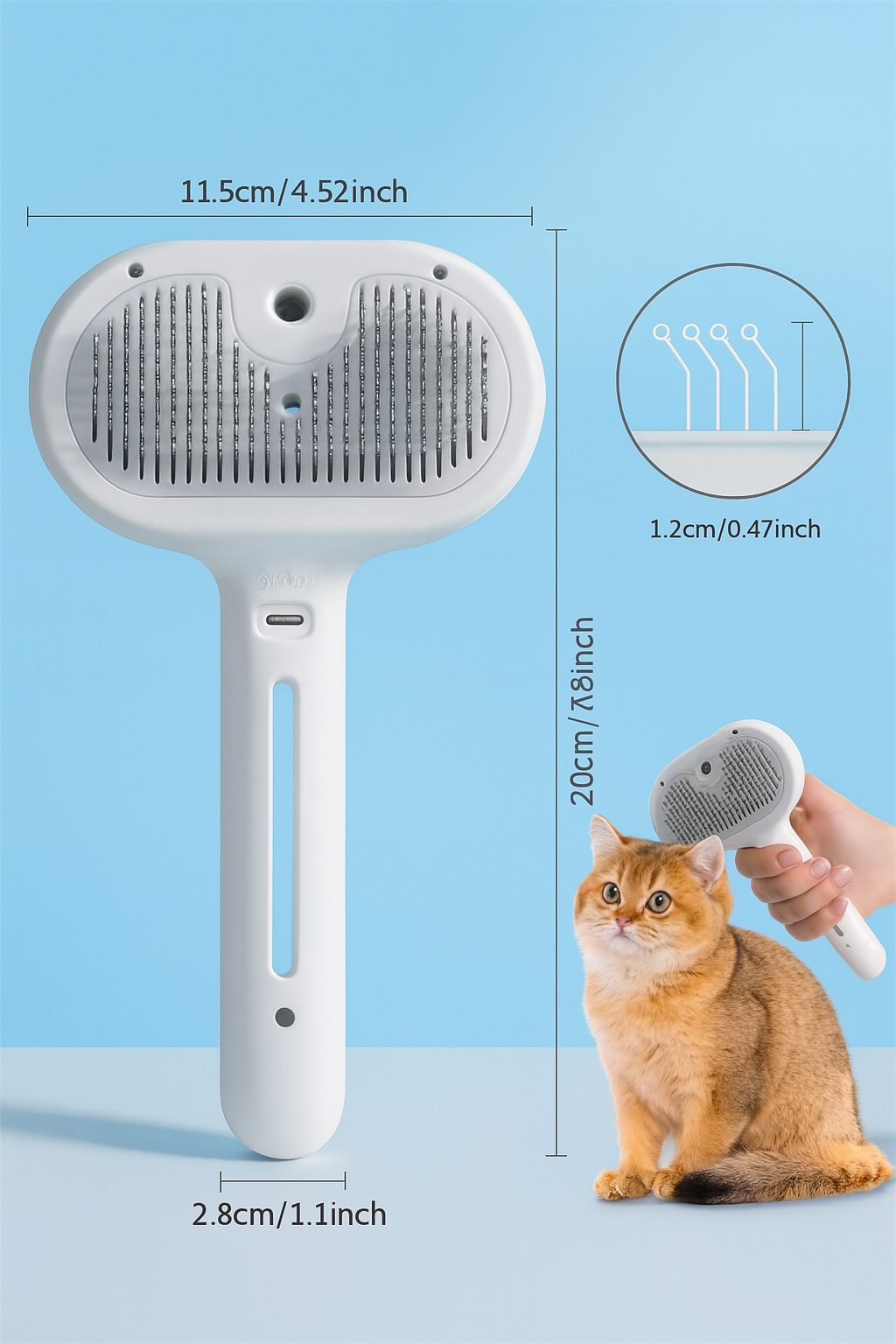 Shed Buddy Spray Brush